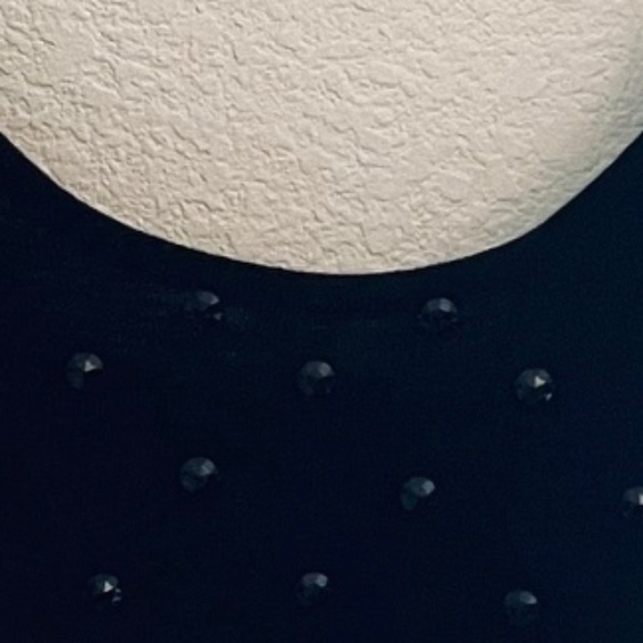 NWOT ANDREA JOVINE Beaded-Embellished Cropped Fine Wool Knit Sleeveless Sweater - Picture 6 of 6